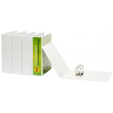 Marbig A4 White Clearview Insert Lever Arch 