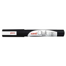 Uniball 8mm Black Chisel Tip Chalk Marker