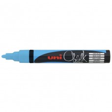 Uniball 2.5mm Light Blue Bullet Tip Chalk Marker
