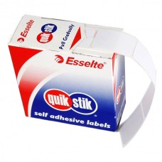 Quik Stik Removable Rectangle Labels 44 x 89mm Box 100