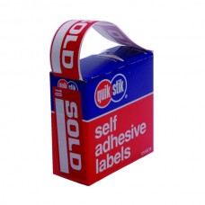 Quik Stik Sold To Labels Box 160