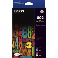 Epson 802 4 Colour Ink Cartridge Value Pack