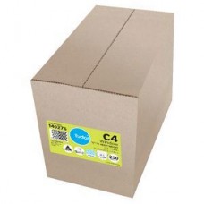 Tudor C4 White Window Face Envelopes Box 250
