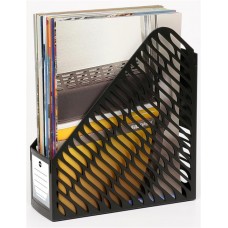 Marbig Magazine Rack Black Twin Pack