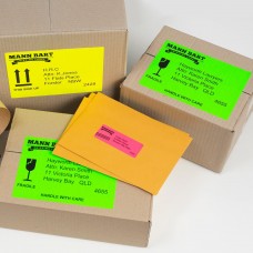 Rediform 10L Fluro Yellow Labels Box 100