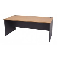 Rapid Worker Open Desk 1800mm Beech/Ironstone
