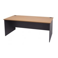 Rapid Worker Open Desk 1800mm Beech/Ironstone