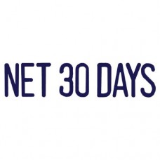 Shiny Pre-Inked Nett 30 Days Stamp - EN151