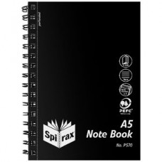Spirax P570 A5 Notebook 200 Page