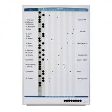 Quartet Matrix In/Out Personnel Board 865x580mm