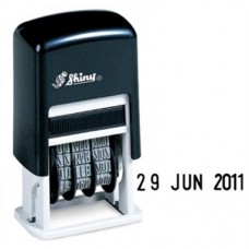 Shiny Self Inking Dater Stamp S-400