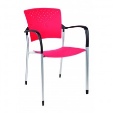 Sienna Visitor Chair - Red